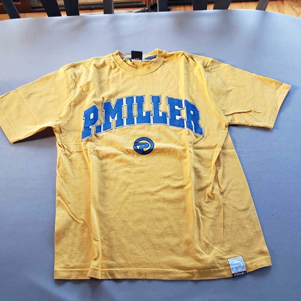 Men's Yellow T thick shirt by P. Miller